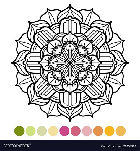 Mandala Coloring Pages Colored | atelier-yuwa.ciao.jp