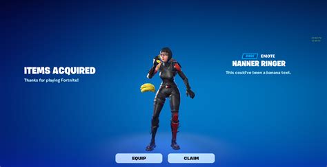 Claim Fortnite Banana Emote Using The Redeem Code - The Nature Hero