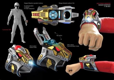 Cosmic Fury Morpher Concept Art in 2023 | Power rangers megaforce ...