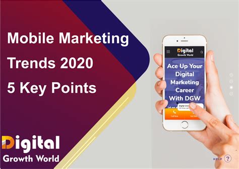 Mobile Marketing Trends 2020