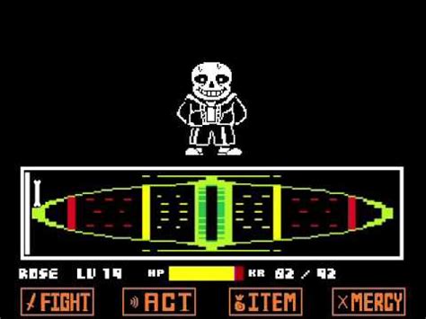 Undertale - Sans Fight (Genocide Route) - YouTube