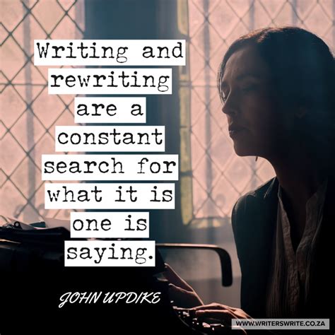 Quotable – John Updike - Writers Write