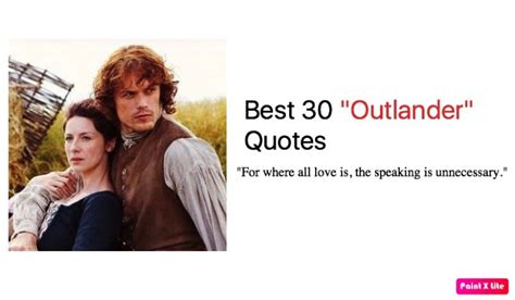 Best 54 Outlander Quotes - Tv Series - NSF News and Magazine