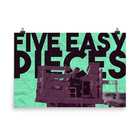 Five Easy Pieces Poster | Etsy