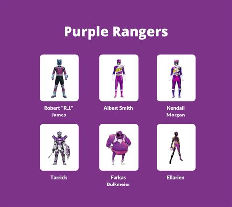 12 Power Rangers Colors Explained - Eggradients.com