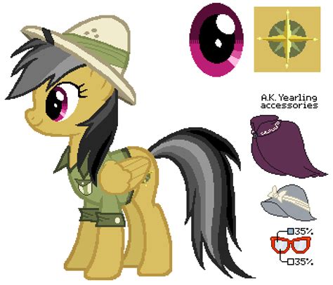 Daring Do / A.K. Yearling - Friendship is Magic Color Guide - MLP ...