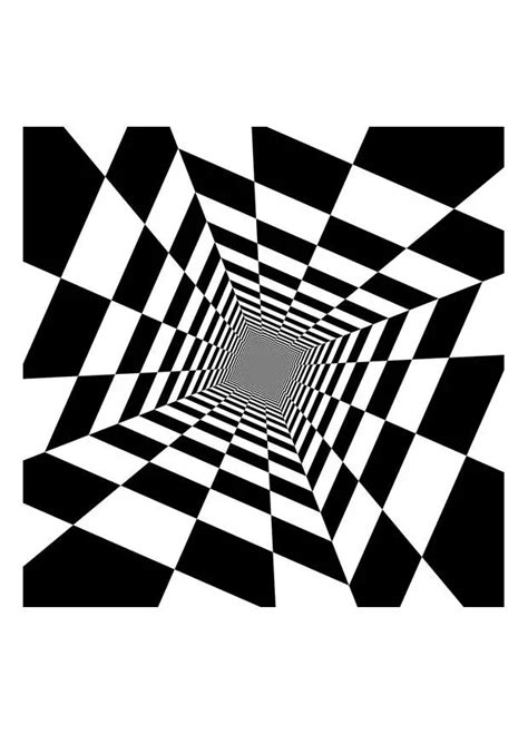 Coloring Page optical illusion - Free printables - Img 29252