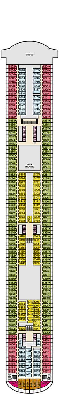 Carnival Vista Floor Plan Deck 2 | Floor Roma