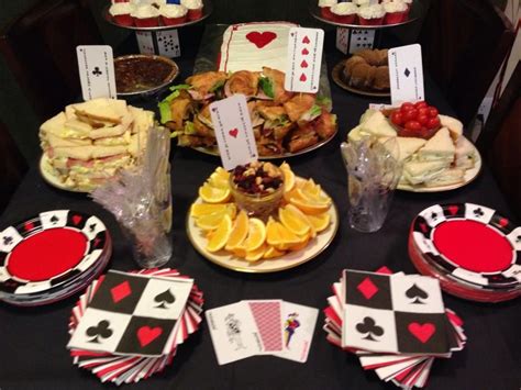 Delicious Casino Themed Food Ideas