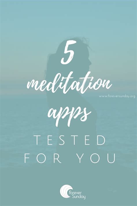 5 meditation apps tested for you - ForeverSunday Ayurveda and Yoga