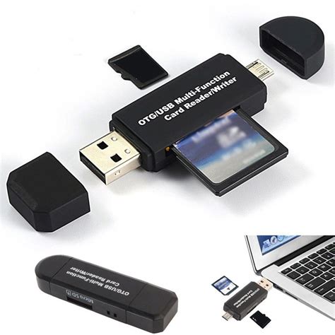 $1.59 - Micro Usb Otg To Usb 2.0 Adapter Sd Card Reader For Android ...