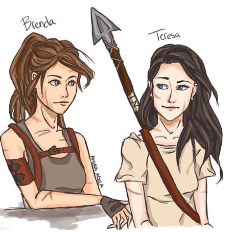 Here's a fan art of Brenda and Teresa that I found on Pinterest, hope ...