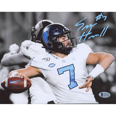 Sam Howell Signed North Carolina Tar Heels 8x10 Photo (Beckett COA) | Pristine Auction