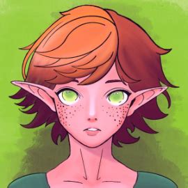 Elf Portrait by Dinosox16 on Newgrounds