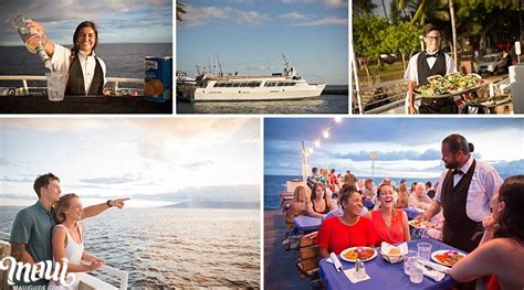 Maui Sunset Dinner Cruises | Best Hawaii Cocktail and Whale Cruise