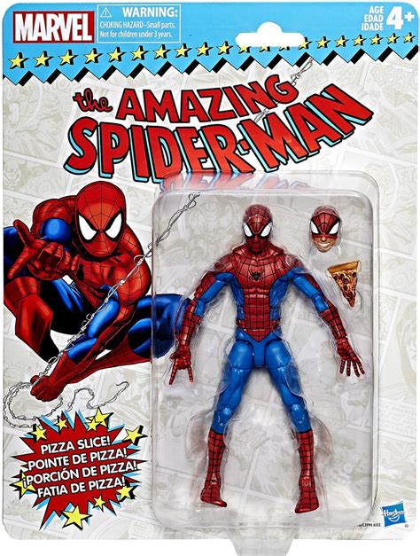 Marvel Marvel Legends Vintage Retro Series 1 Spider-Man Action Figure Hasbro Toys - ToyWiz