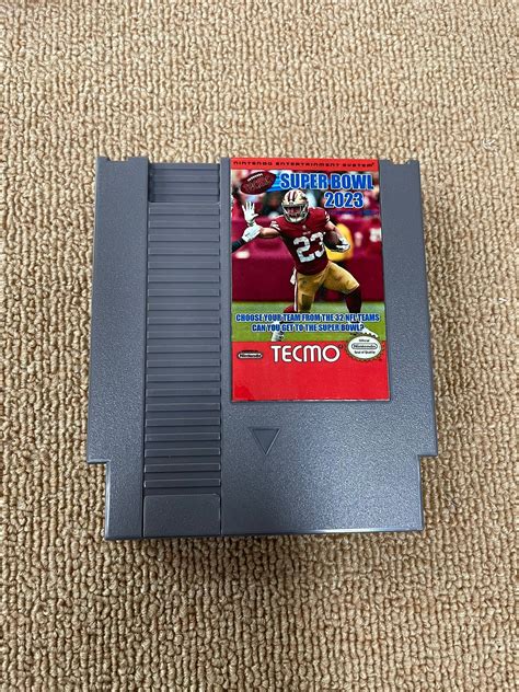 Tecmo Super Bowl 2023 Preseason Edition NES For Nintendo Entertainment ...