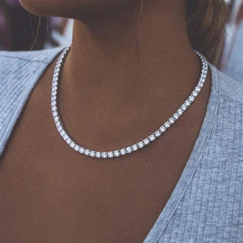 The 10 Best Lab Grown Diamond Tennis Necklaces of 2022