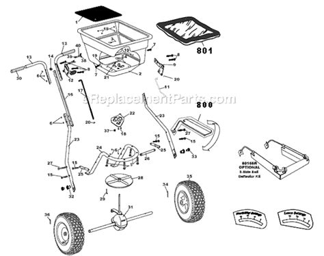 EarthWay Commercial 100lb/45kg Broadcast Spreader | 2170 | eReplacementParts.com