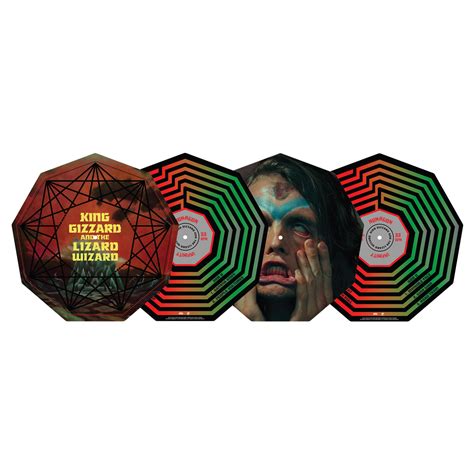 King Gizzard & The Lizard Wizard - Nonagon Infinity Die-Cut Picture ...