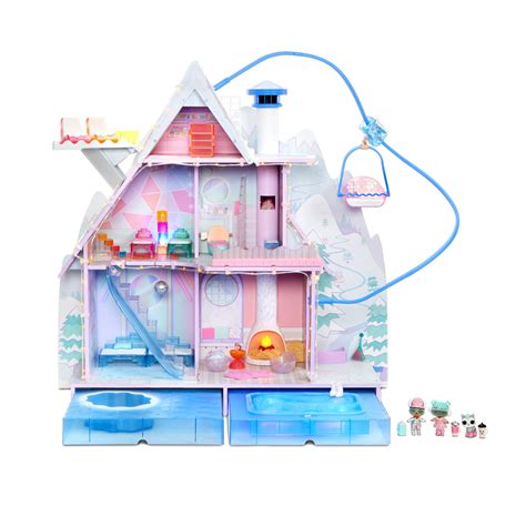 L.O.L. Surprise! Winter Disco Chalet Doll House with 95+ Surprises ...