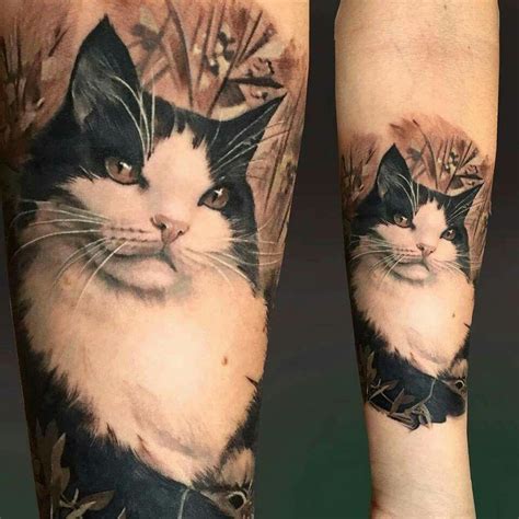 Pin de Pszeklety en other amazing works | Tatuaje gato, Diseños de tatuaje de gato, Tatuajes de ...