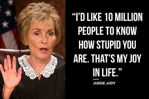 9 Soul-Crushing Judge Judy Quotes