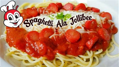 LASANG JOLLIBEE SPAGHETTI 🍝| SPAGHETTI ALA JOLIIBEE | JOLLIBEE STYLE ...