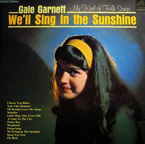 ENTRE MUSICA: GALE GARNETT - We'll sing in the sunshine (1964)