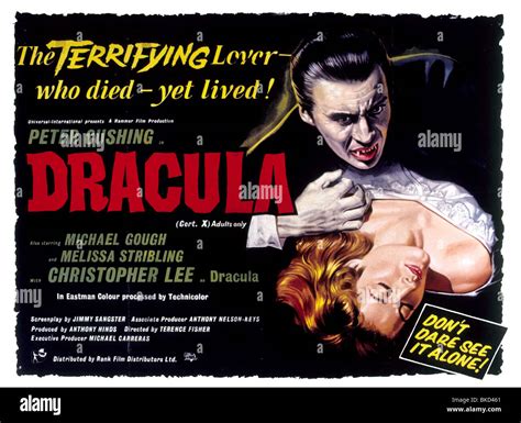 HORROR OF DRACULA -1958 POSTER Stock Photo - Alamy