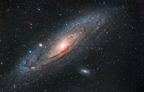 Wallpaper spiral, The Andromeda Galaxy, NGC 224, M 31 images for desktop, section космос - download