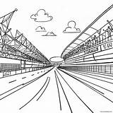 Exciting F1 Race Track Coloring Page 7531 6038 sketch template
