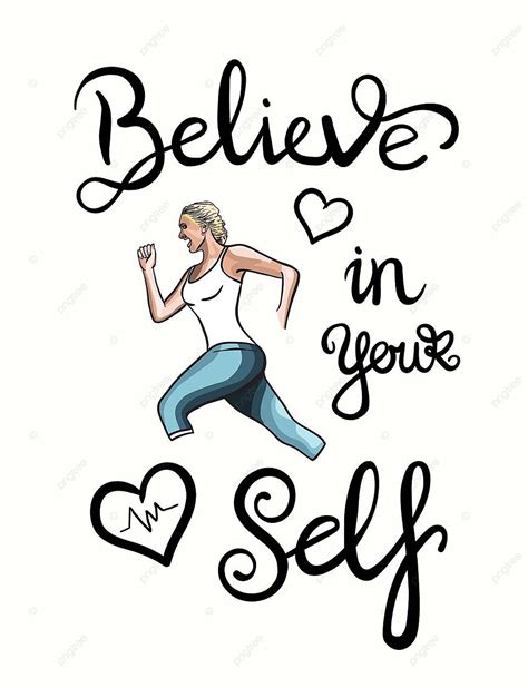 Believe In Yourself Vector Photo Background And Picture For Free ...