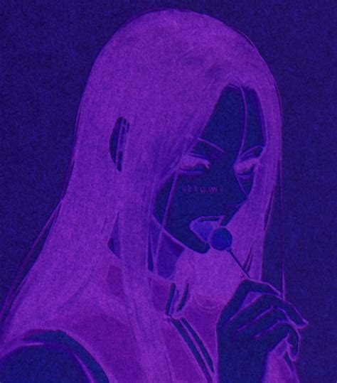 քʊʀքʟɛ աǟʋɛ..·° | Anime girl drawings, Dark purple aesthetic, Purple aesthetic