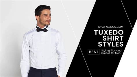 4 Tuxedo Shirt Styles to Up Your Formal Wear - NYC Tuxedos