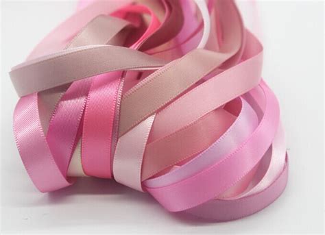 Polyester Satin Ribbon light pink Decorative satin Ribbon 100 yards 3/8" Choose from 196 colors ...