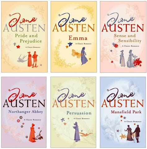 Jane Austen- all of her novels!! 6 | Jane austen books, Jane austen