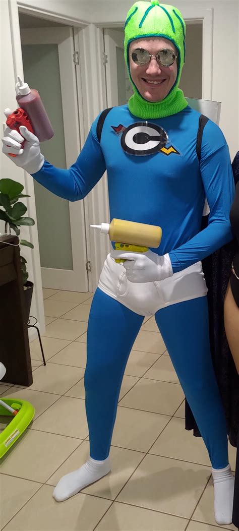 [Cosplay] My Condiment King costume for a friend's Batman themed ...