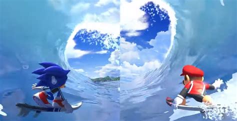 SEGA Explains Why Sonic Still Wears His Shoes While Surfing In Mario & Sonic At The Tokyo 2020 ...