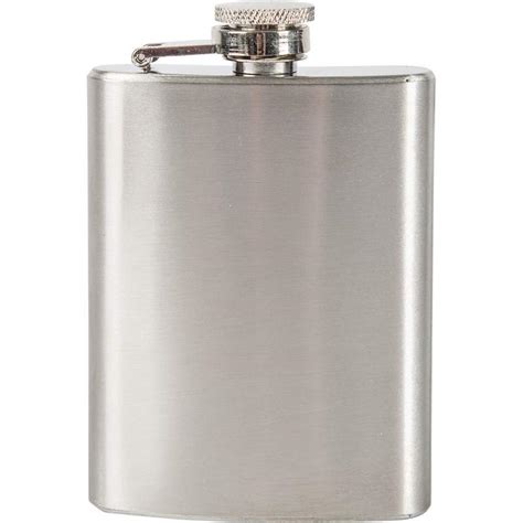 Maxam 4 oz Flask Features Tall Design with 201 Stainless Steel KTFLKT4