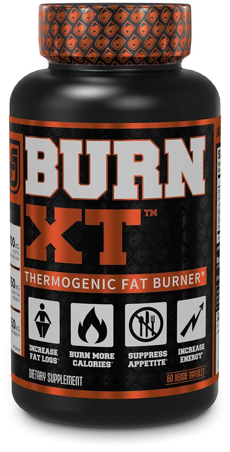 Burn-XT Thermogenic Fat Burner - Weight Loss Supplement, Appetite ...