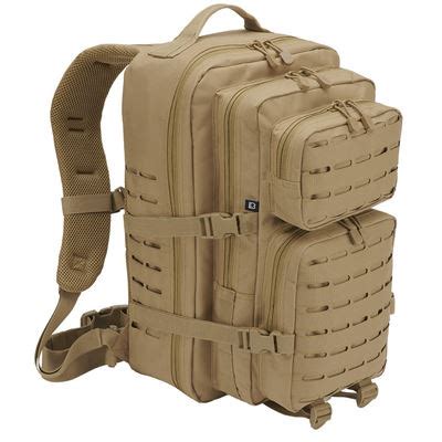 BRANDIT US COOPER BACKPACK LASERCUT large CAMEL | Army surplus MILITARY RANGE