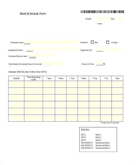 Uif Salary Schedule Form / Free 17 Sample Schedule Forms In Pdf Ms Word Excel : Capture the full ...