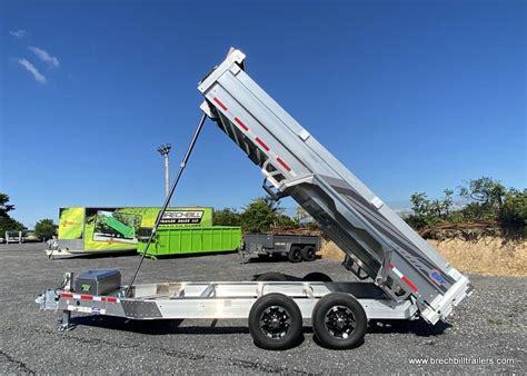 Quality Aluminum Dump Trailers by EBY | Brechbill Trailers