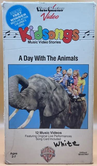 KIDSONGS A DAY With The Animals VHS 1986 **Buy 2 Get 1 Free** $6.49 - PicClick CA