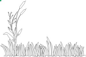 Grass Outline Clip Art at Clker.com - vector clip art online, royalty free & public domain