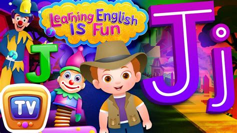 Letter “J” Song - Alphabet and Phonics song - Learning English is fun ...