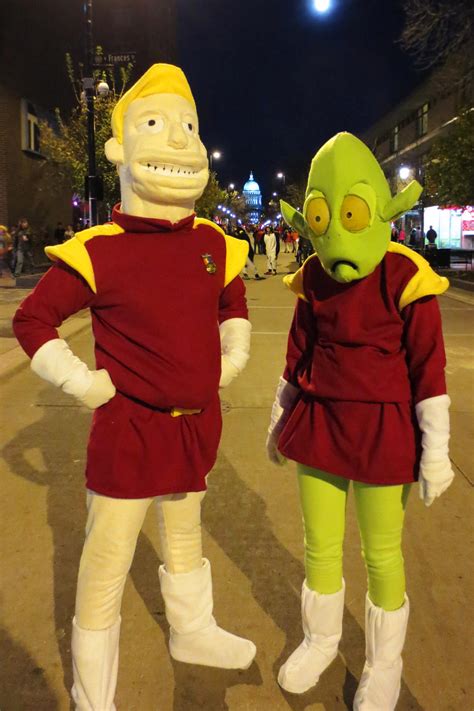 2012 Zapp Brannigan and Kif Kroker by Halloweeners on DeviantArt