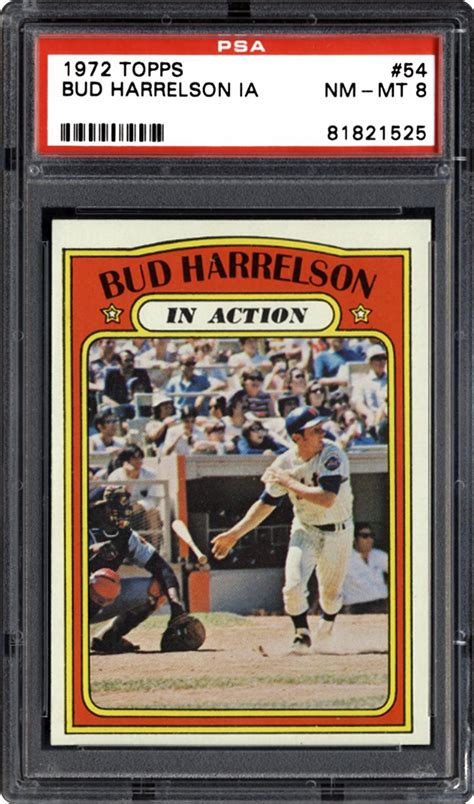 1972 Topps Bud Harrelson (In Action) | PSA CardFacts™