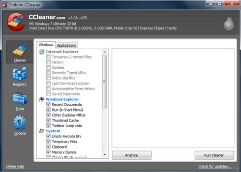 Download CC Cleaner free | Onemedia